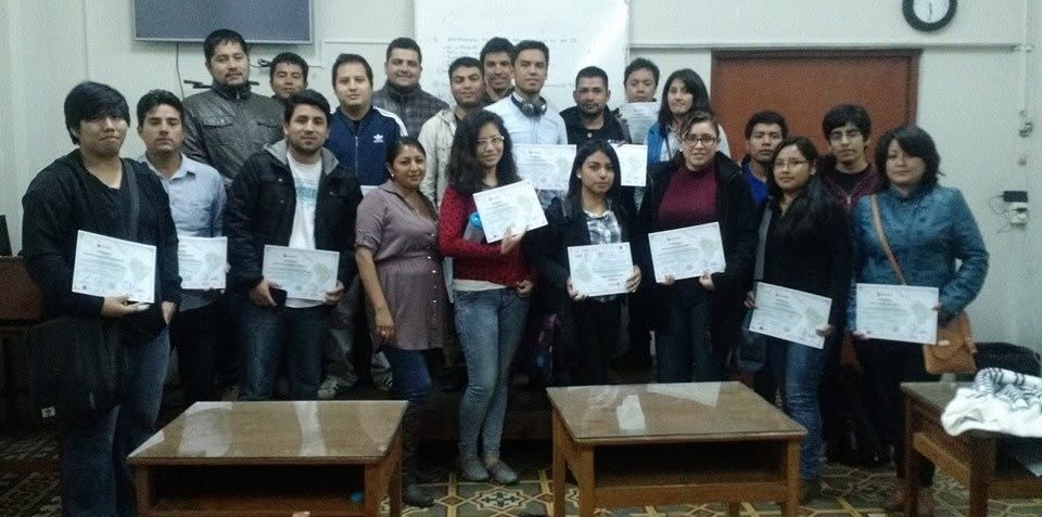 Nuestro primer curso presencial en 2017